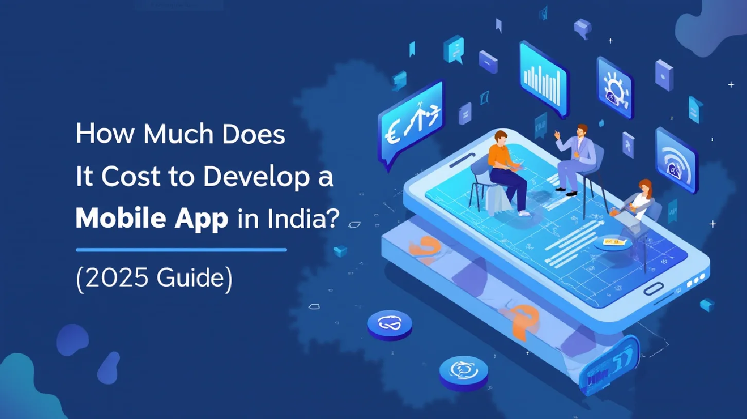 How Much Does It Cost to Develop a Mobile App in India? [2025 Guide] - Blog Thumbnail